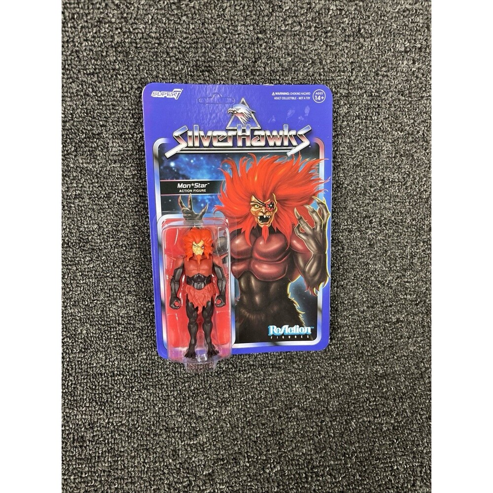 Super 7 Mon*Star Silverhawks Action Figure- New